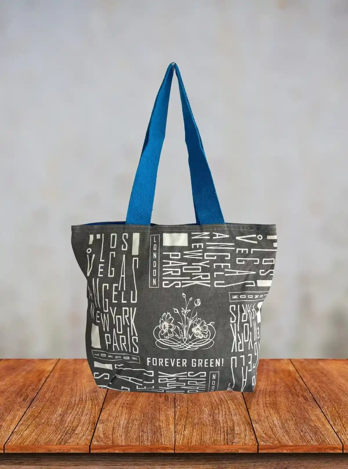 Grey Los Vegas Printed Bag – Stylish Urban Tote for Everyday Use | Buy Online at  Boer and Fitch