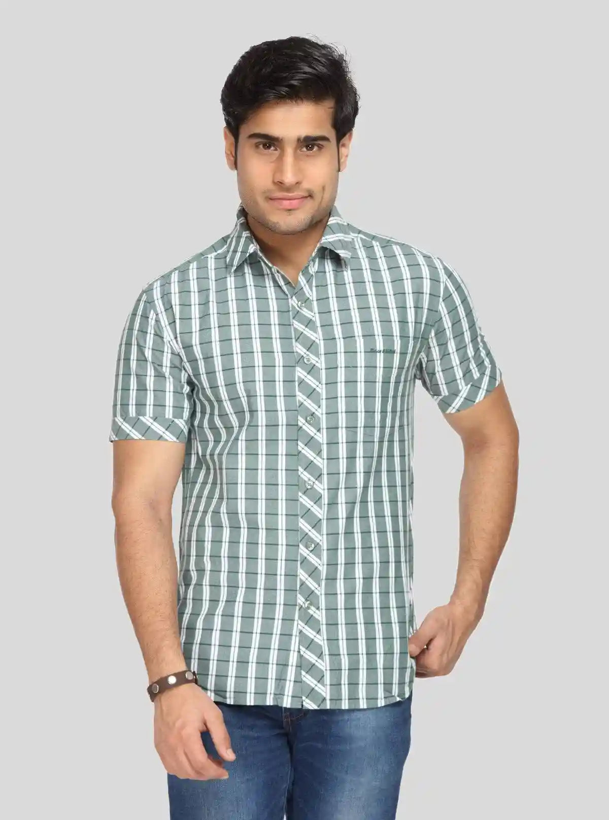 Men's Green Classic Striped Shirt – Timeless, Fresh & Smart Everyday Style | Buy Online at gep32c-qs.myshopify.com