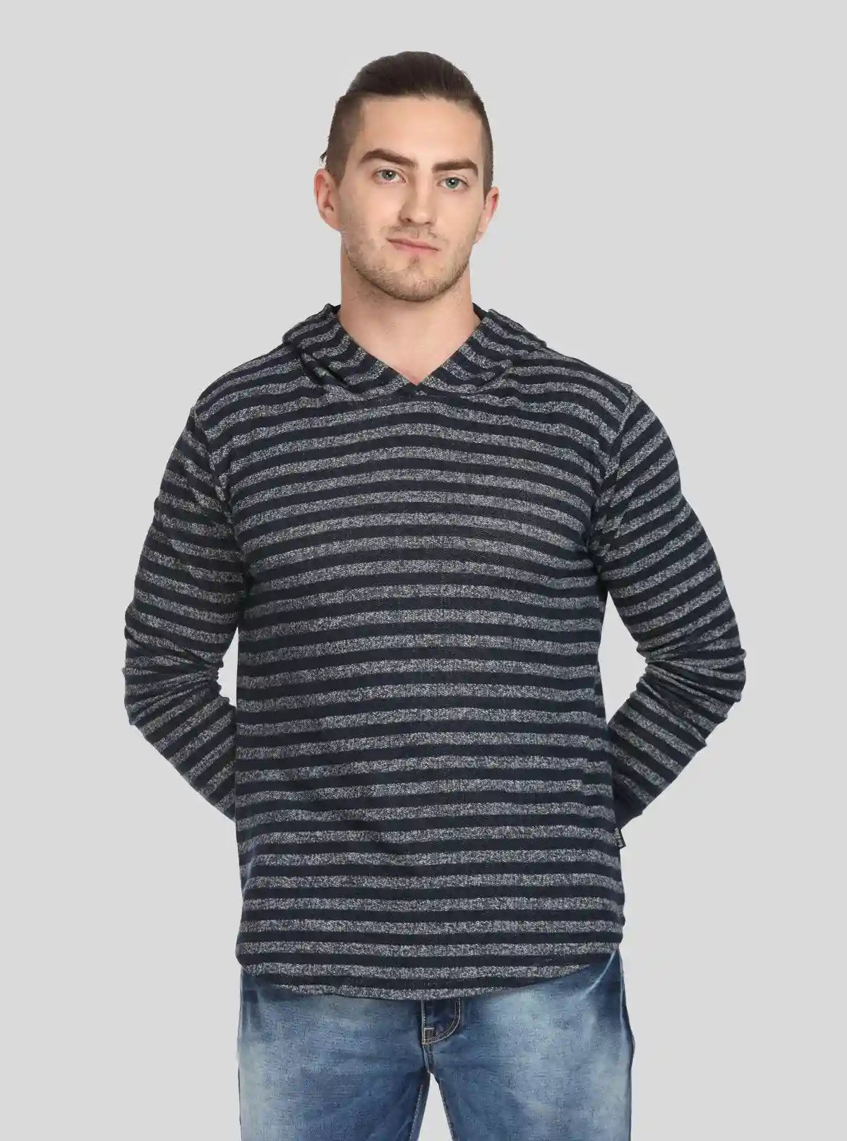 Men’s Vertical Striped Hoodie – Contemporary Pattern, Everyday Comfort | Buy Online at  Boer and Fitch
