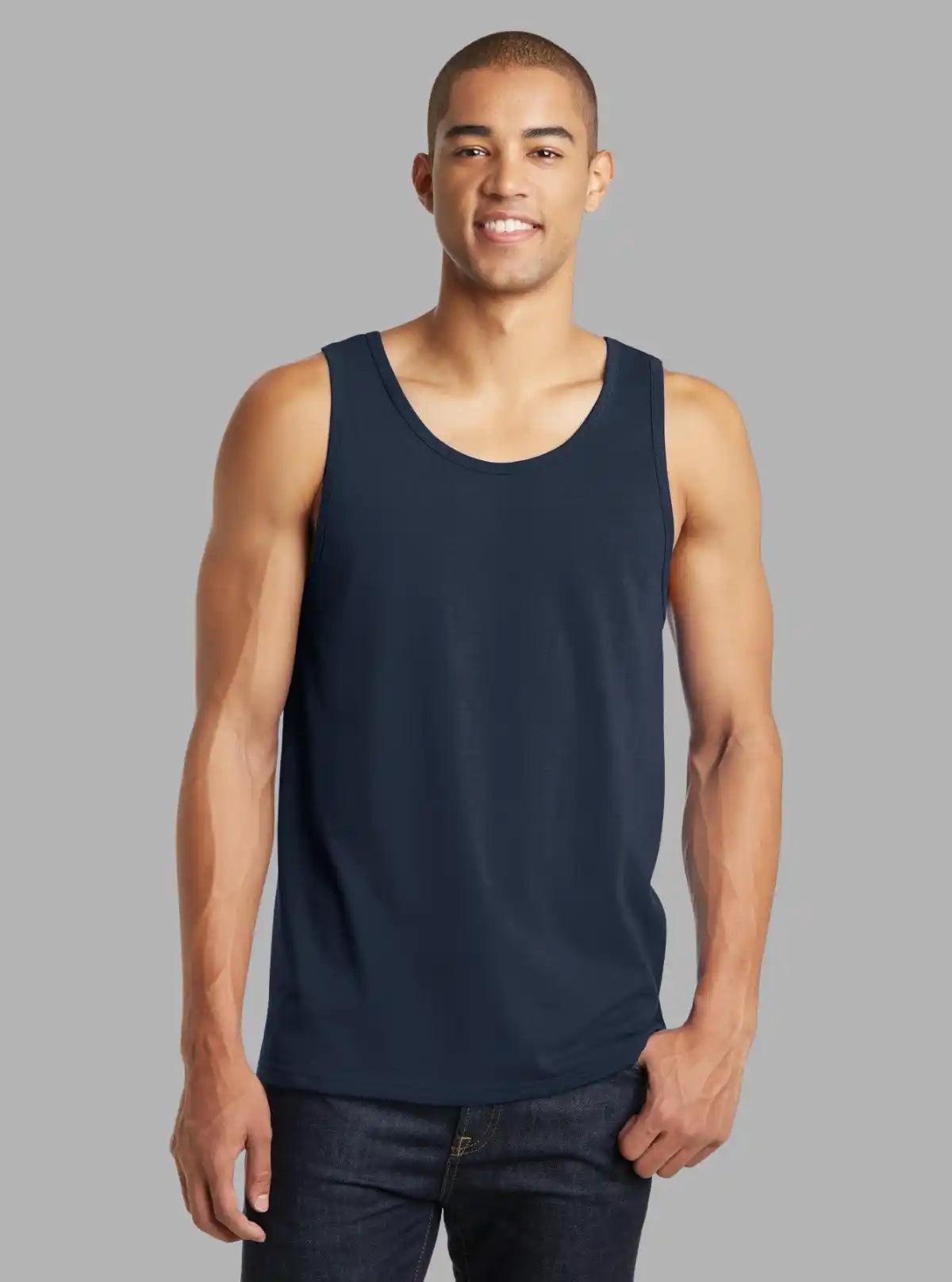 Navy Rib Vest for Men – Boer and Fitch