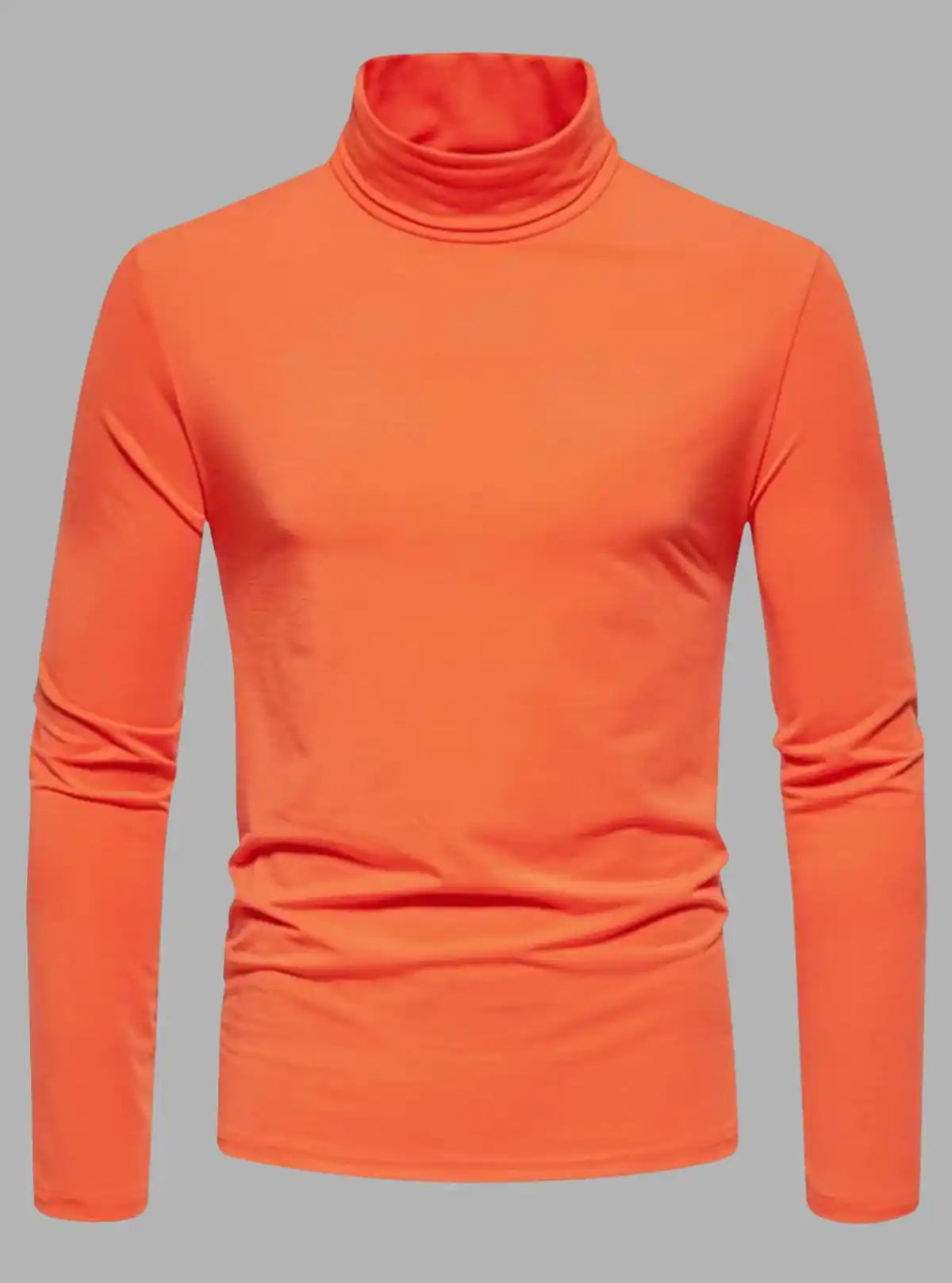 Orange Turtle Neck Sweatshirt – Boer and Fitch