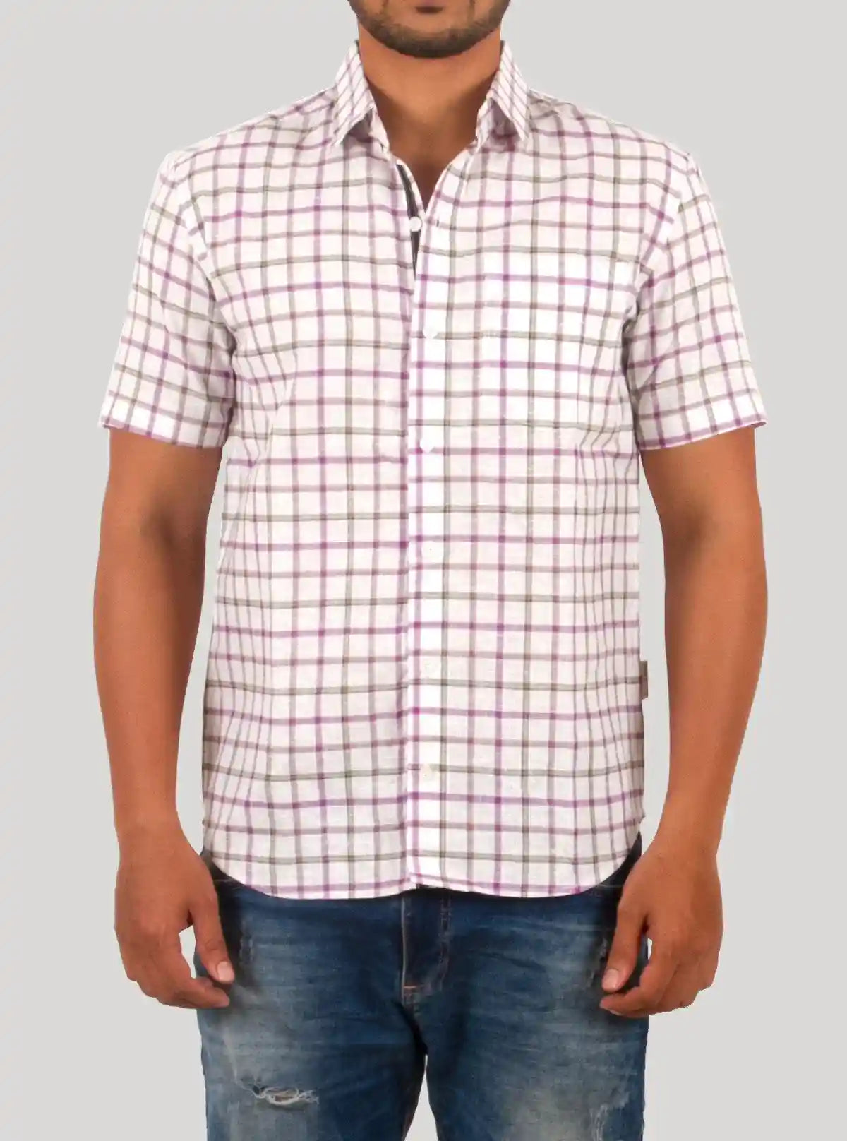 Soft Checked Linen Blend Shirt for Men – Casual Comfort by Boer and Fitch | Buy Online at gep32c-qs.myshopify.com