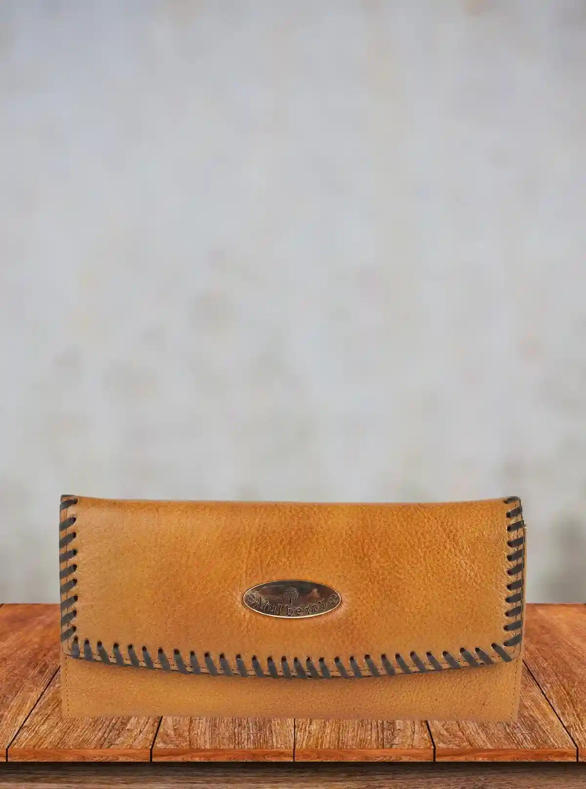Tan Soft Leather Designer Clutch Wallet – Stylish & Functional Luxury | Buy Online at  Boer and Fitch