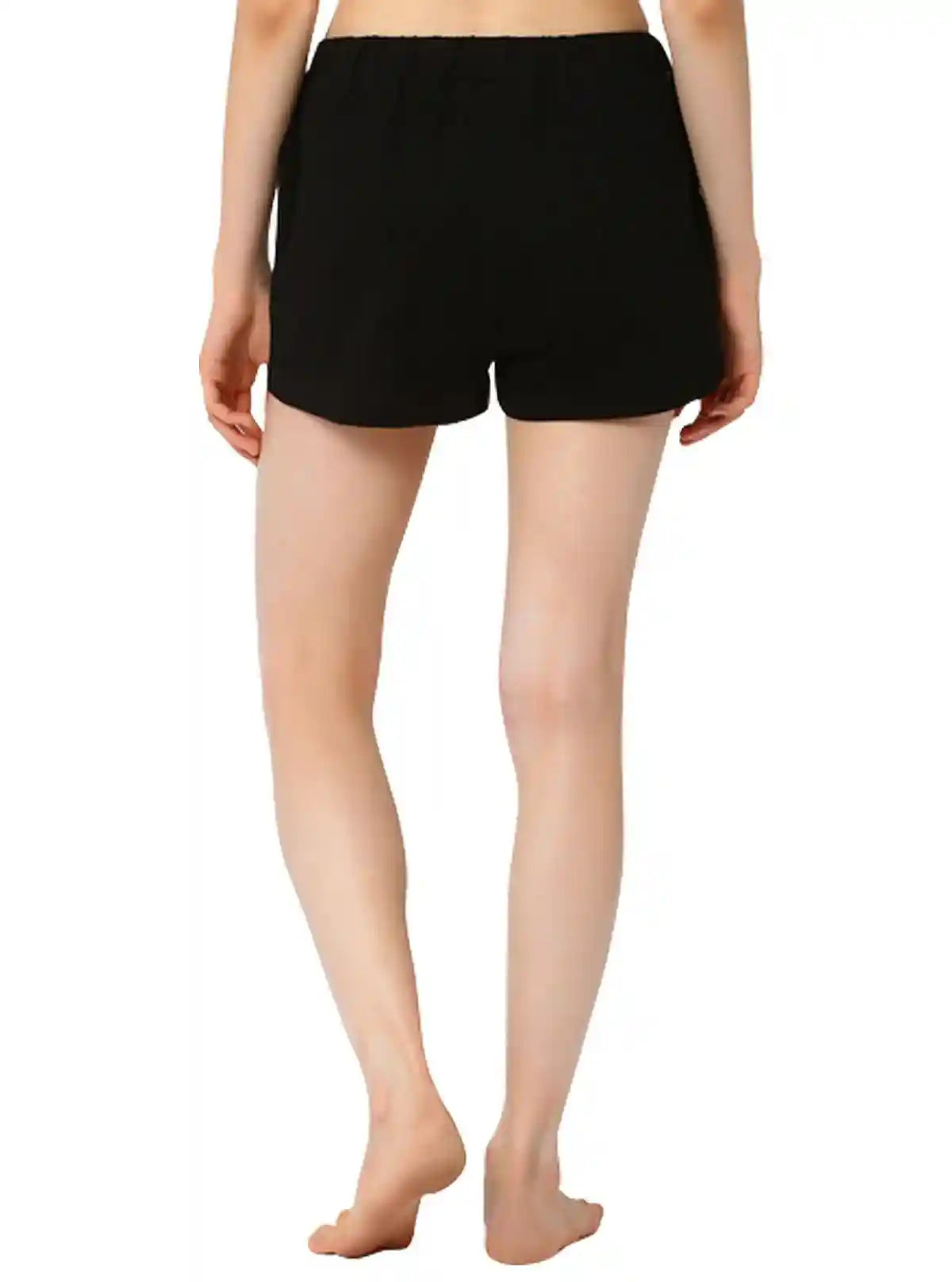 Women’s Black Cotton Shorts – Comfortable & Versatile | Boer & Fitch | Buy Online at  Boer and Fitch