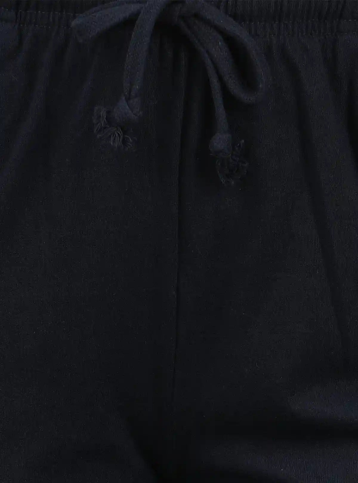 Women’s Black Relaxed Fit Cotton Jersey Capri – Soft, Stylish & Versatile | Buy Online at  Boer and Fitch