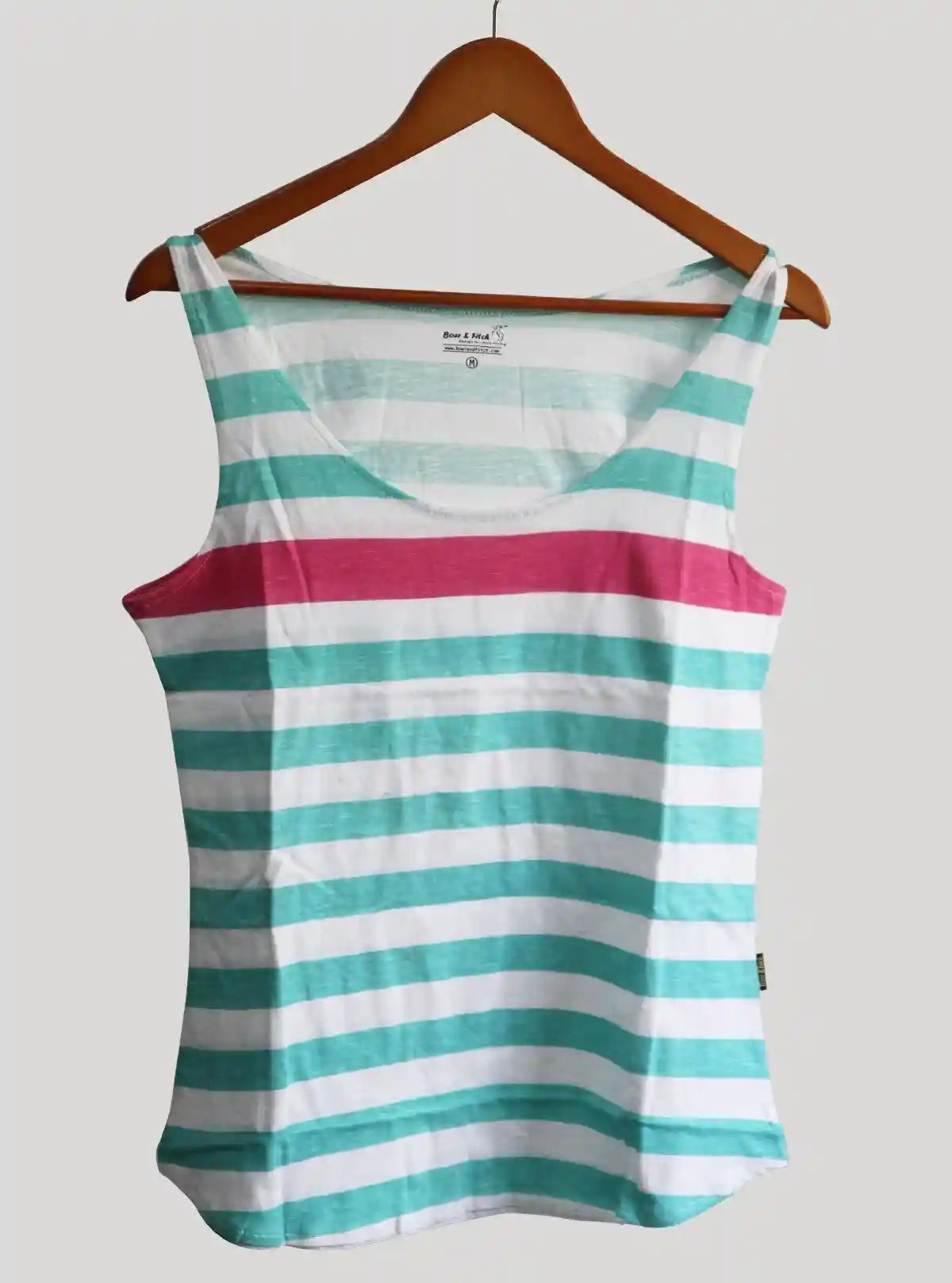 Women’s Classic Striped Tank Top – Casual Cotton Wear by Boer and Fitch | Buy Online at  Boer and Fitch