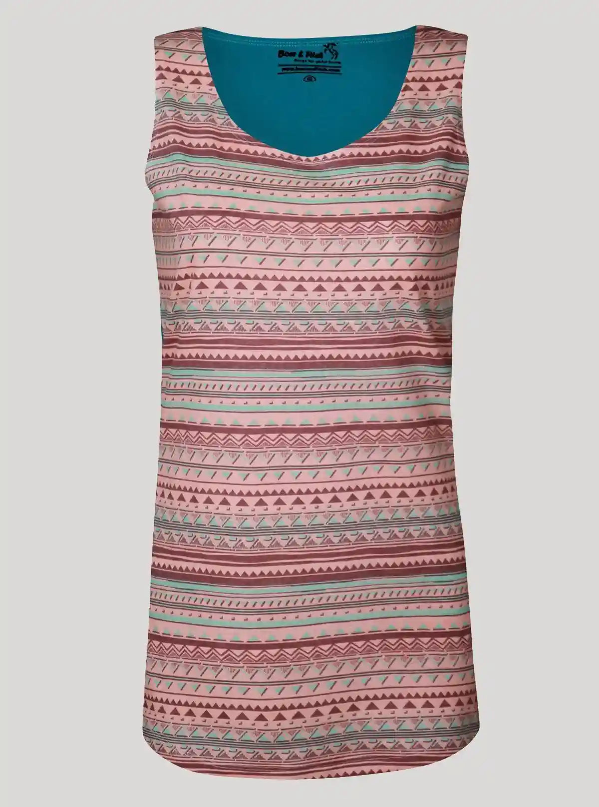 Women’s Geometrical Printed Sleeveless Top – Trendy & Comfortable | Boer & Fitch | Buy Online at  Boer and Fitch