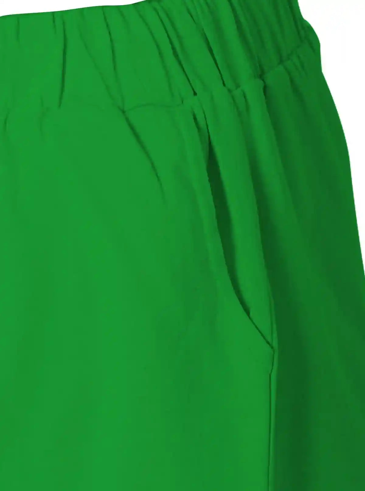Women’s Green Cotton Jersey Shorts – Fresh, Comfy & Casual Everyday Style | Buy Online at  Boer and Fitch