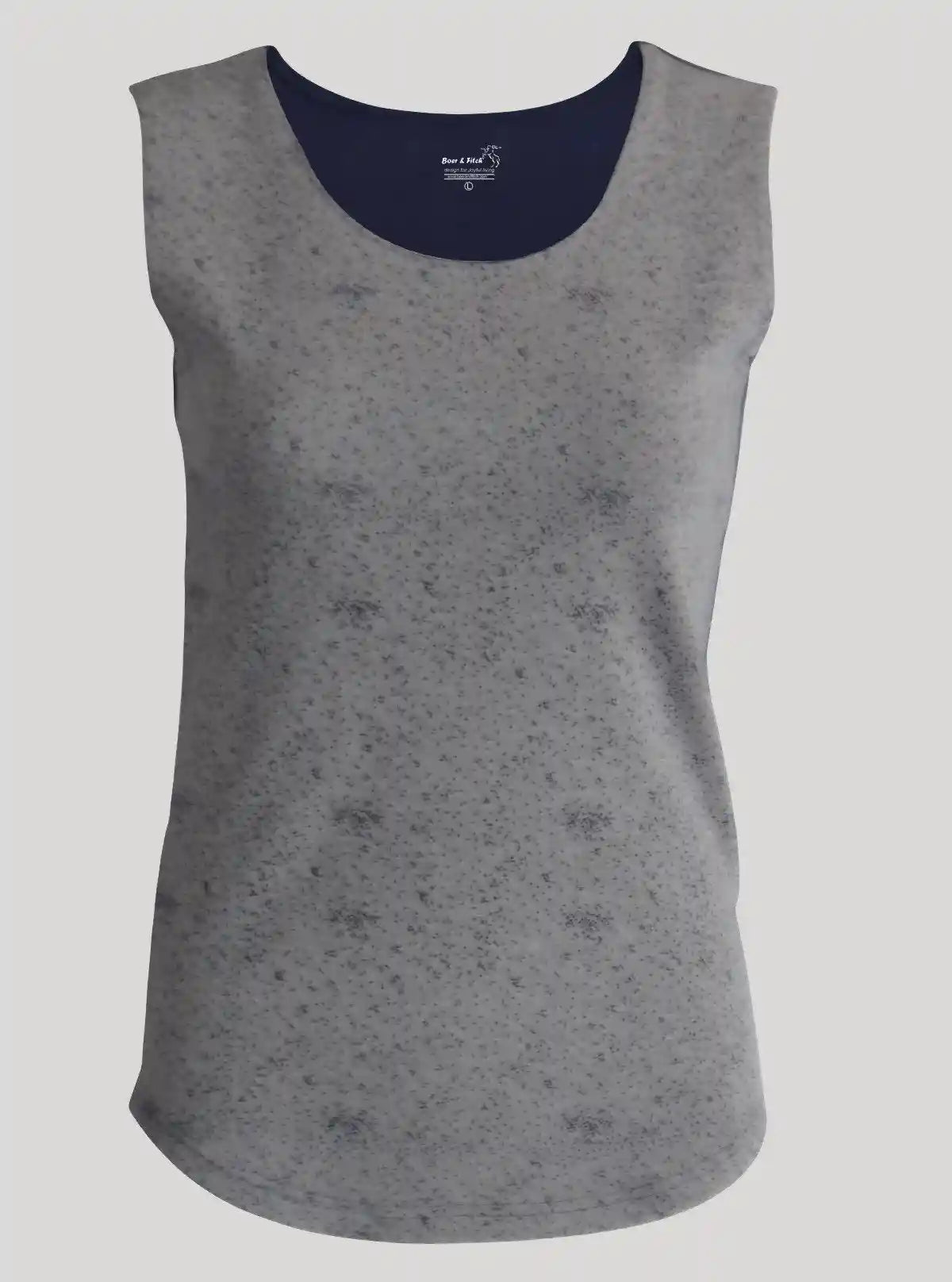 Women’s Ink Spread Designer Print Sleeveless Top – Trendy & Comfortable | Boer & Fitch | Buy Online at  Boer and Fitch