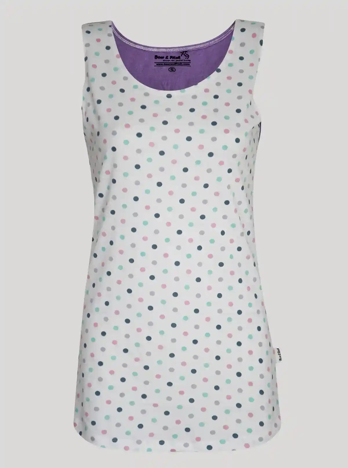 Women’s Multi Dotted Sleeveless Cotton Top – Casual Chic by Boer and Fitch | Buy Online at  Boer and Fitch
