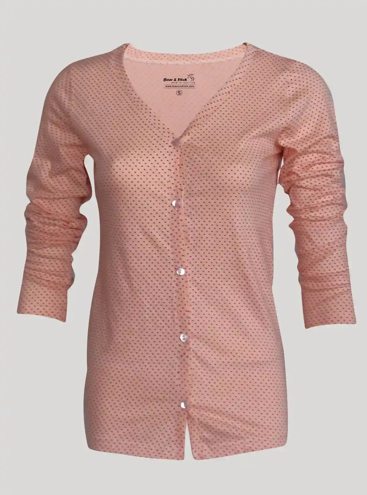 Women’s Pastel Peach Top – Soft & Stylish | Boer & Fitch | Buy Online at  Boer and Fitch