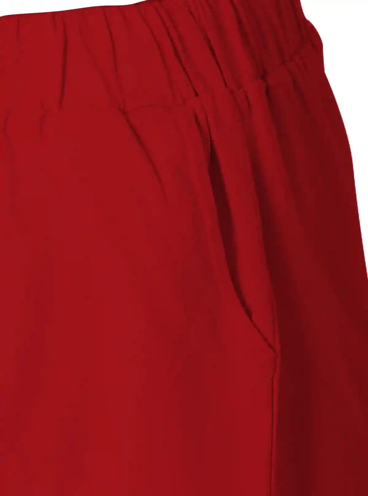 Women’s Red Cotton Jersey Shorts – Bold, Soft & Effortlessly Comfortable | Buy Online at  Boer and Fitch