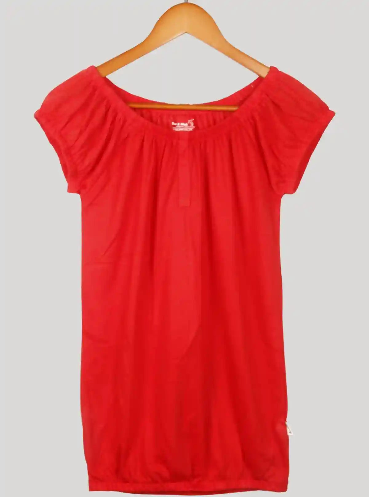 Women’s Red Viscose Top – Stylish & Comfortable | Boer & Fitch | Buy Online at  Boer and Fitch