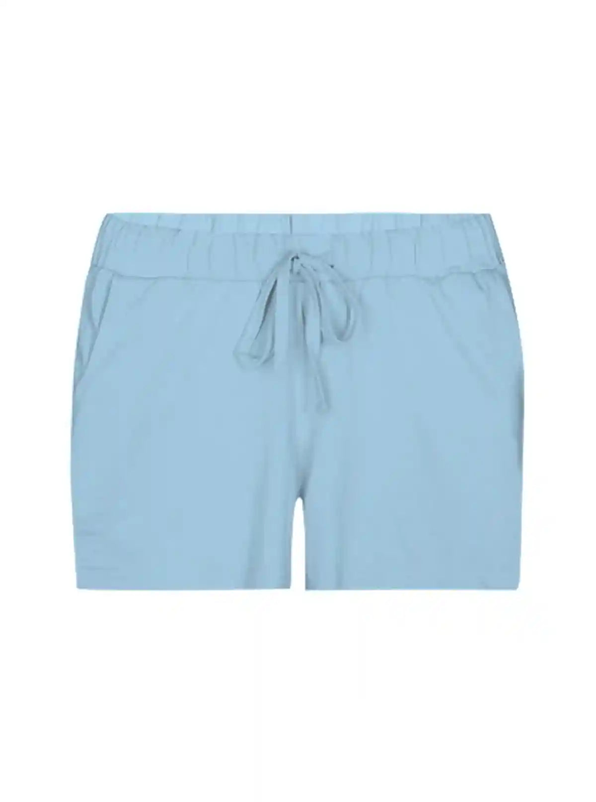 Women’s Sky Blue Cotton Jersey Shorts – Light, Breezy & Everyday Comfort | Buy Online at  Boer and Fitch