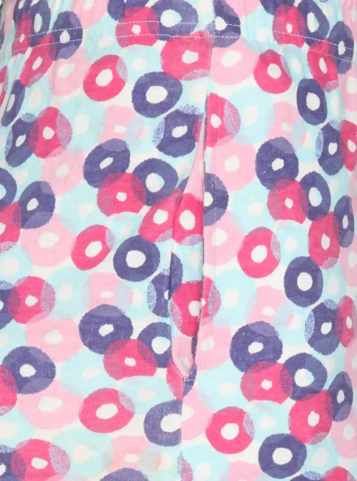 Women’s Sky Blue & Purple Printed Cotton Jersey Shorts – Soft, Bold & Breezy Fit | Buy Online at  Boer and Fitch