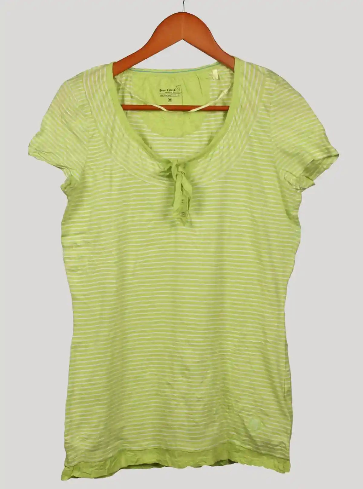 Women’s Striped Lemon Crushed Top – Trendy & Comfortable | Boer & Fitch | Buy Online at gep32c-qs.myshopify.com