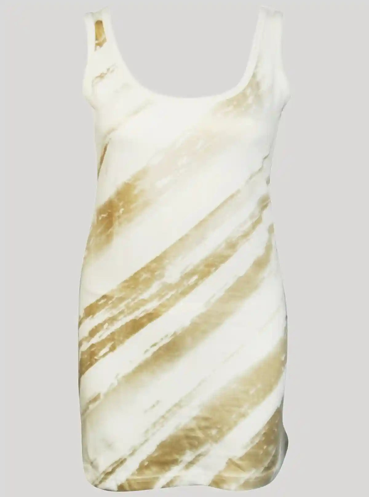 Women’s White Golden Abstract Print Sleeveless Top – Stylish & Comfortable | Boer & Fitch | Buy Online at gep32c-qs.myshopify.com