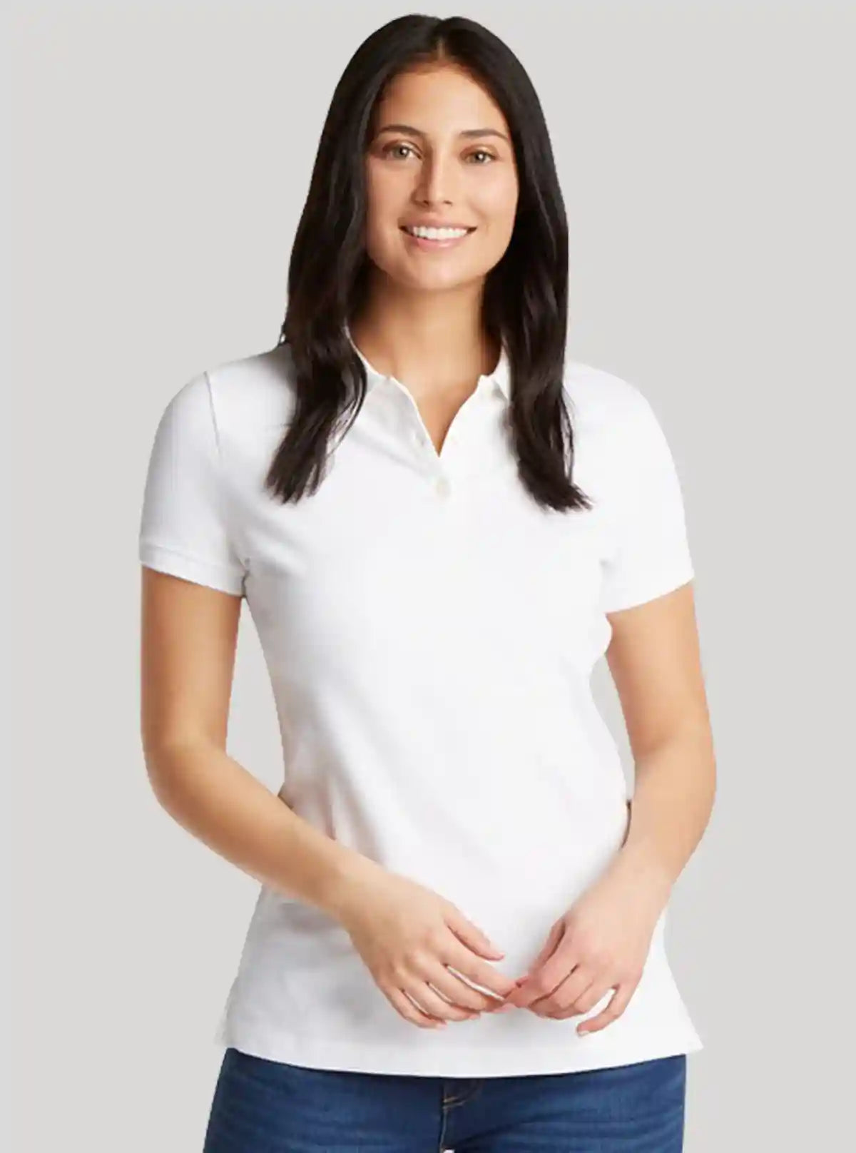 Women’s White Polo T-Shirt – Classic & Comfortable | Boer & Fitch | Buy Online at  Boer and Fitch