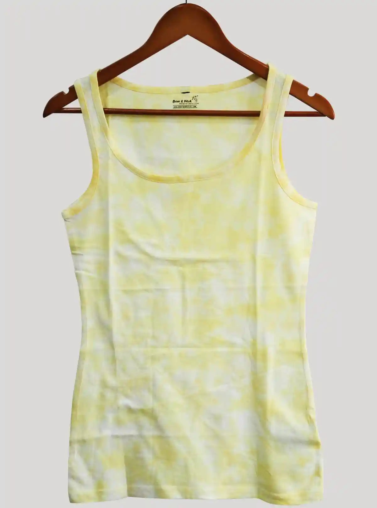 Women’s Yellow Designer Sleeveless Top – Trendy & Comfortable | Boer & Fitch | Buy Online at  Boer and Fitch