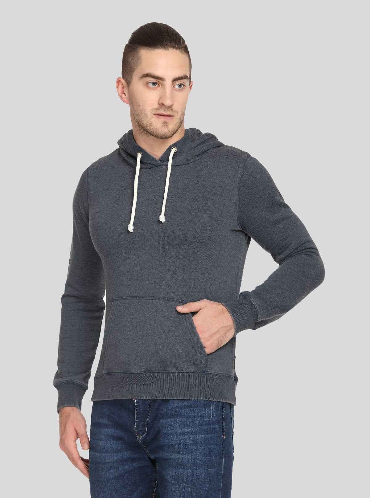 Men’s Black Garment Dyed Sweatshirt – Timeless Comfort & Urban Cool | Buy Online at  Boer and Fitch