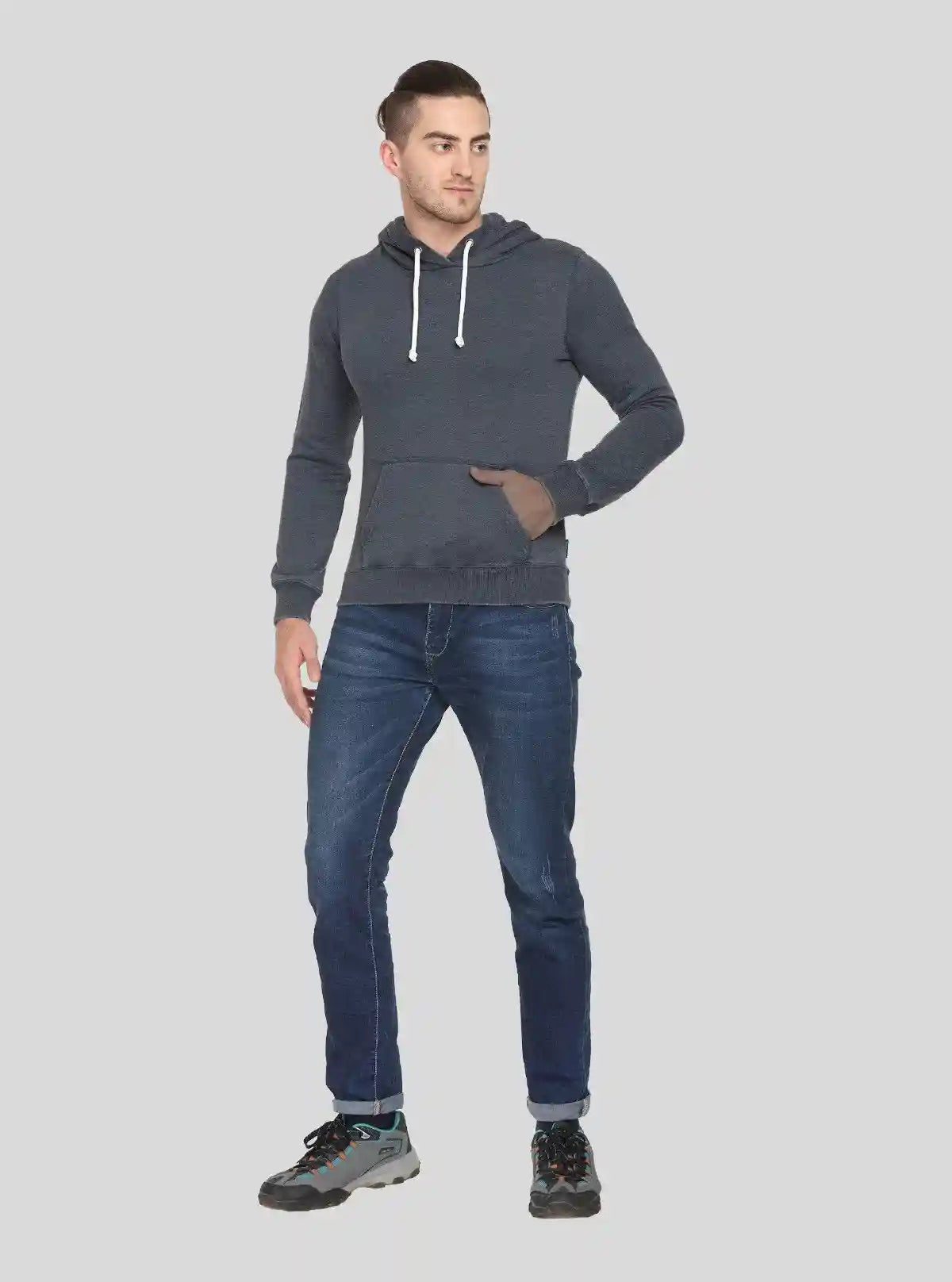 Men’s Black Garment Dyed Sweatshirt – Timeless Comfort & Urban Cool | Buy Online at  Boer and Fitch