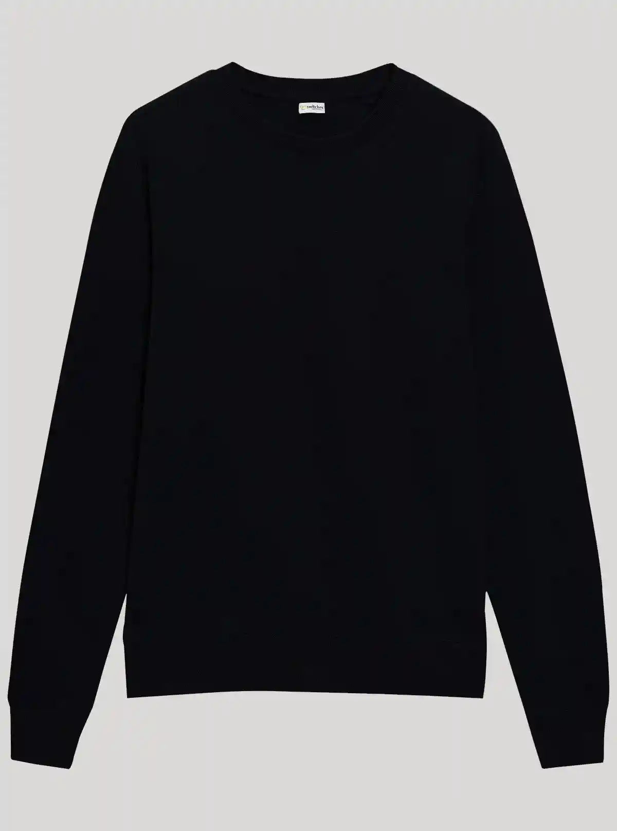 Men’s Black Garment Dyed Sweatshirt – Timeless Style with Washed Finish | Buy Online at  Boer and Fitch