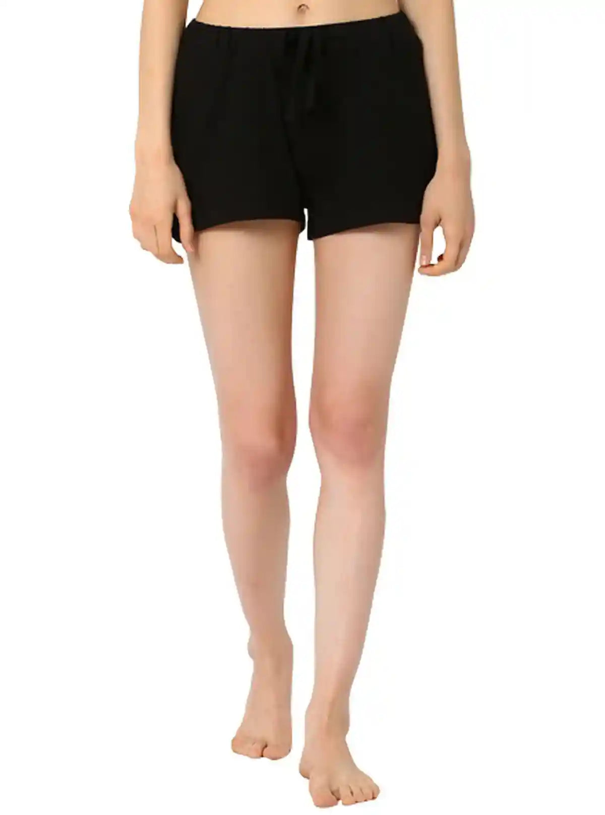 Women’s Black Cotton Shorts – Comfortable & Versatile | Boer & Fitch | Buy Online at  Boer and Fitch