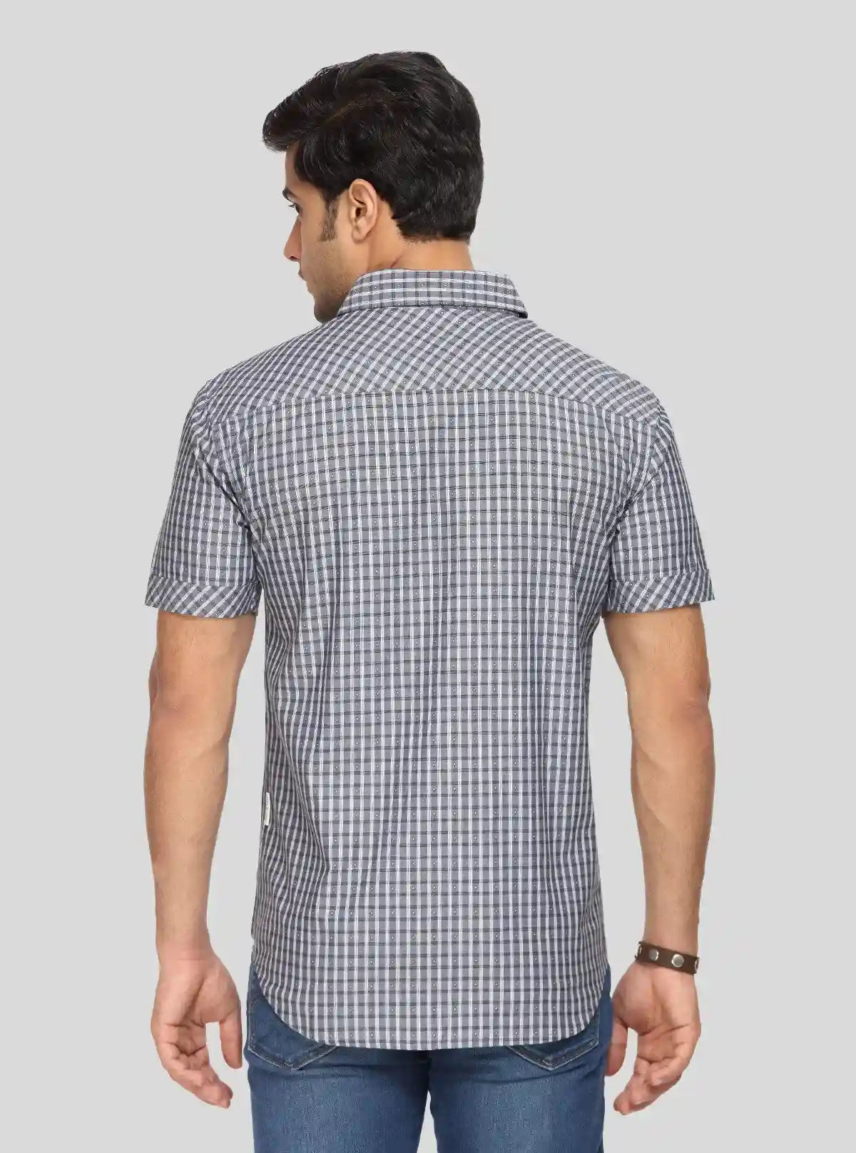 Men's Classic Black Checked Shirt – Timeless Checks for Modern Men | Buy Online at  Boer and Fitch