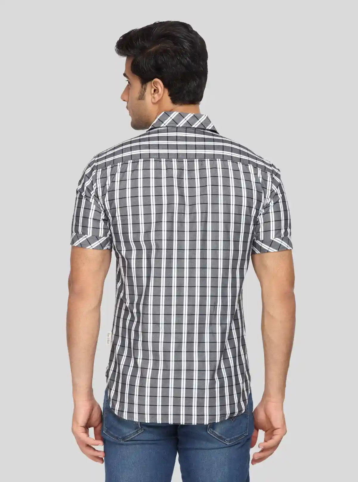 Men's Grey Classic Striped Shirt – Timeless, Refined & Versatile Everyday Wear | Buy Online at gep32c-qs.myshopify.com
