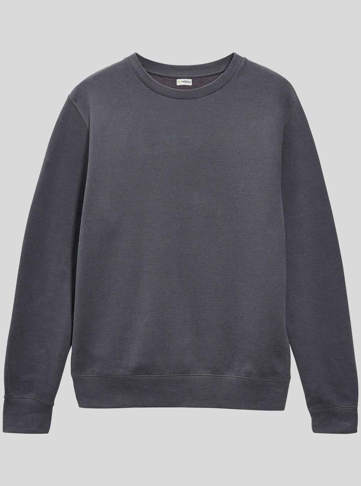Men’s Grey Garment Dyed Sweatshirt – Washed Look, Premium Comfort | Buy Online at  Boer and Fitch