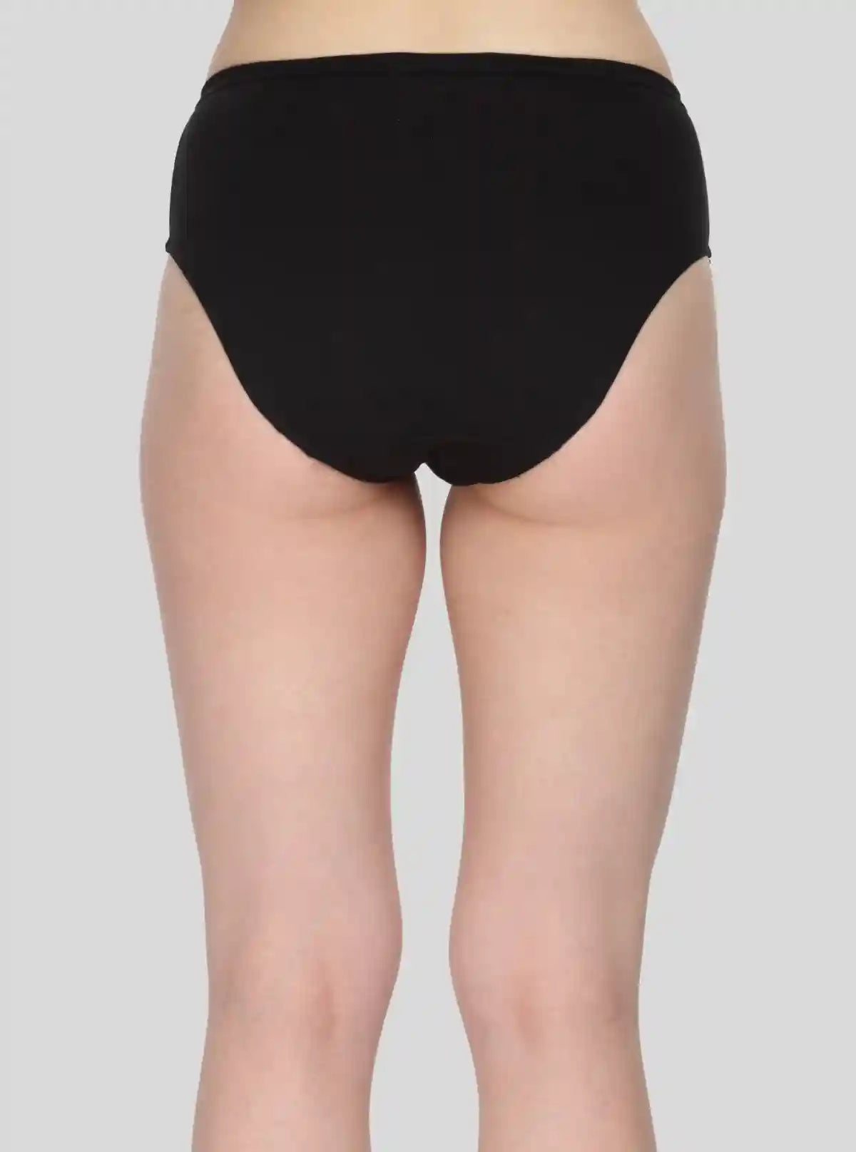 Women’s Black Cotton Elastane Brief – Classic Stretch Innerwear Comfort | Buy Online at  Boer and Fitch