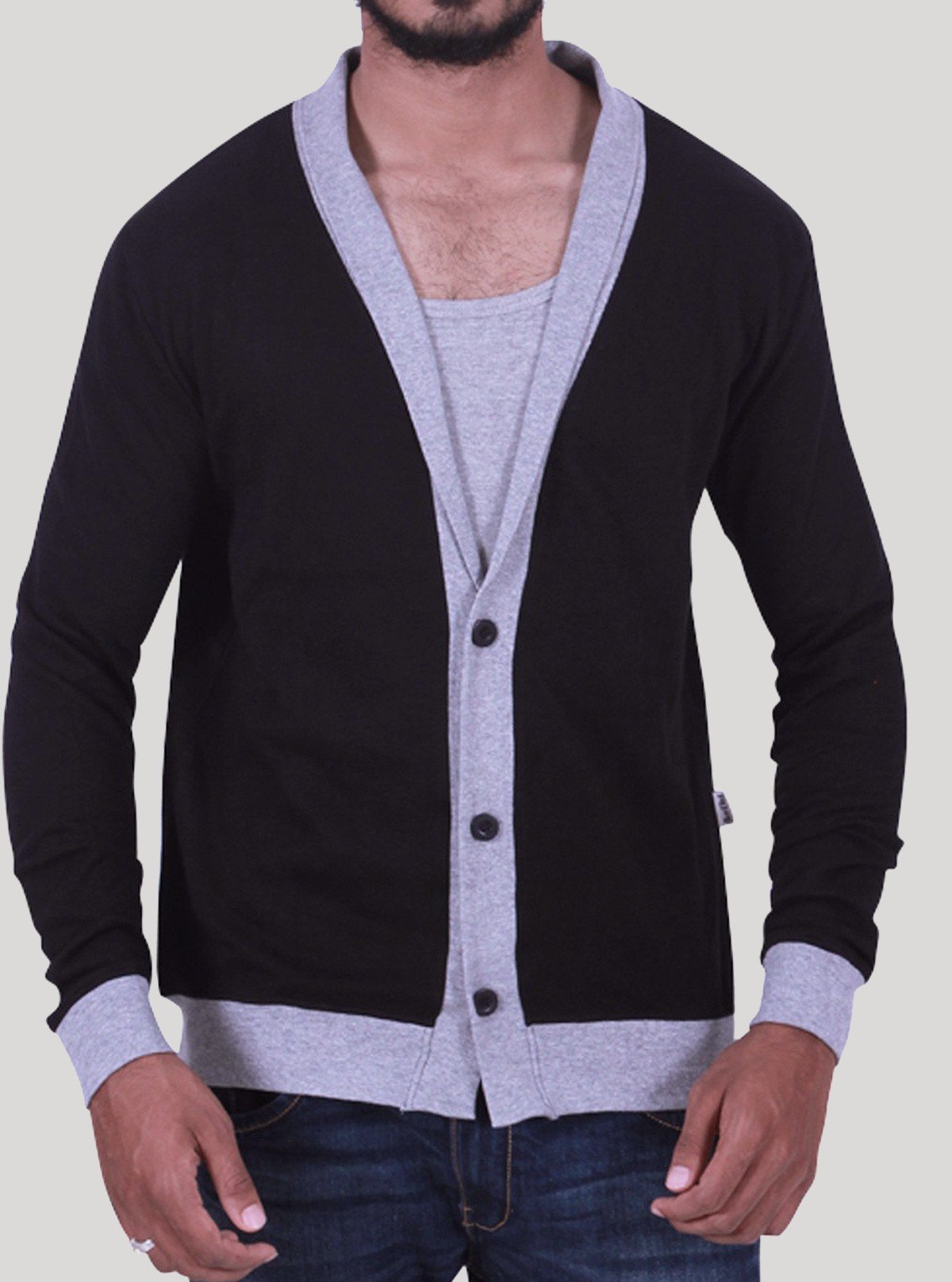 Black Shawl Collar Cardigan for Men – Boer and Fitch - Boer and Fitch