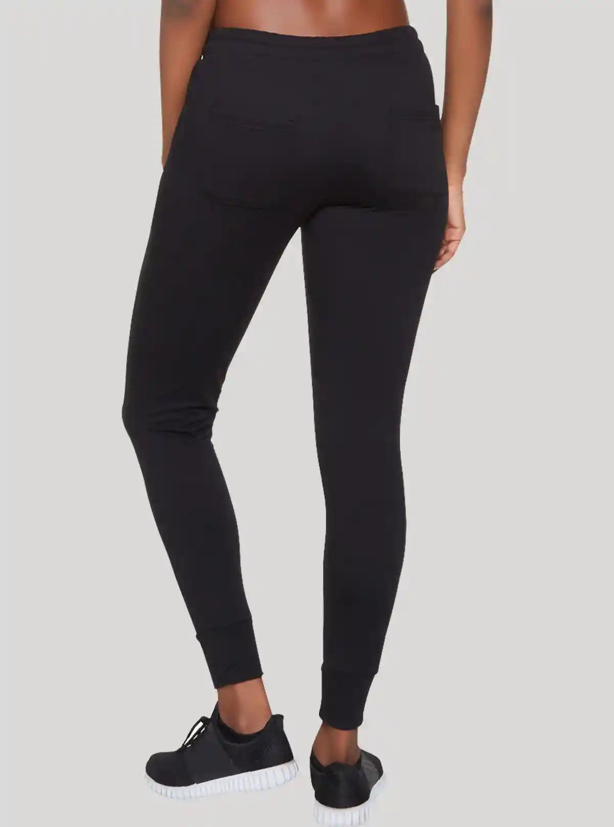 Women’s Black Cotton Fleece Jogger Pants – Warmth, Comfort & Style | Buy Online at  Boer and Fitch