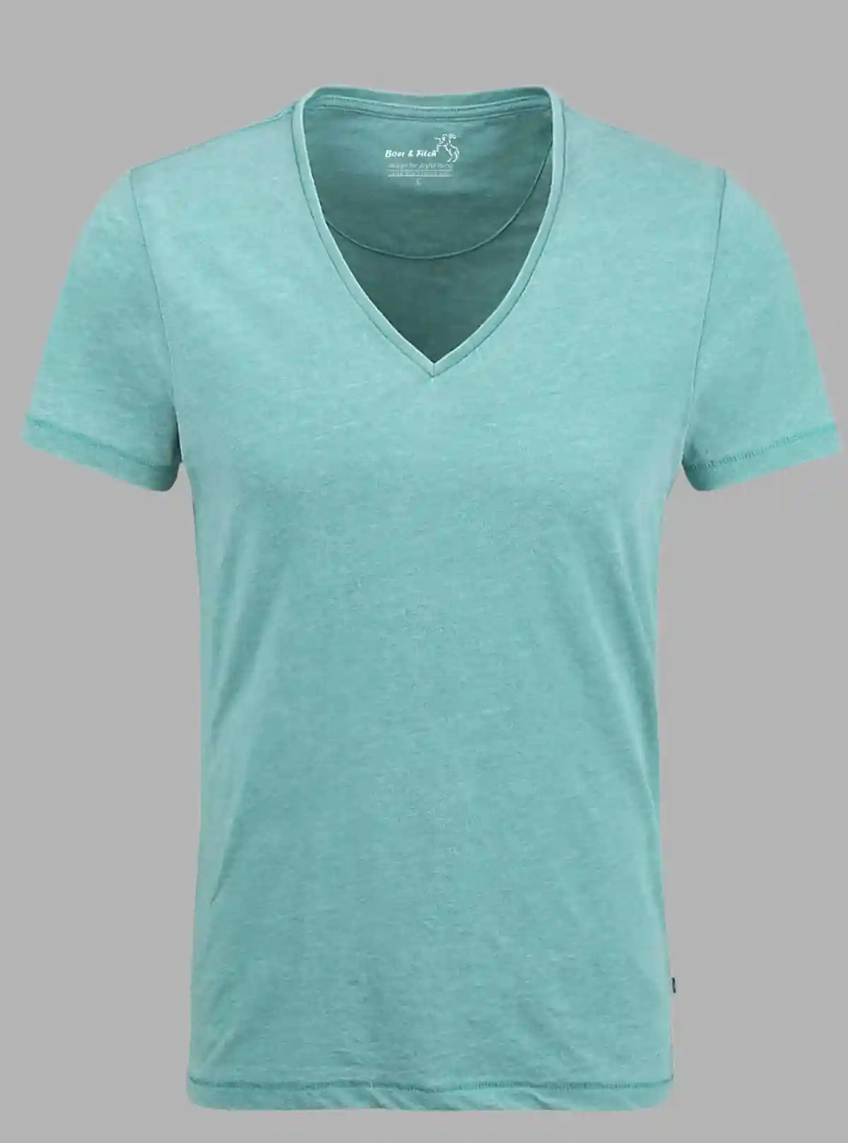 Vintage Blue V-Neck T-Shirt for Men – Casual Cotton Tee by Boer and Fitch | Buy Online at  Boer and Fitch