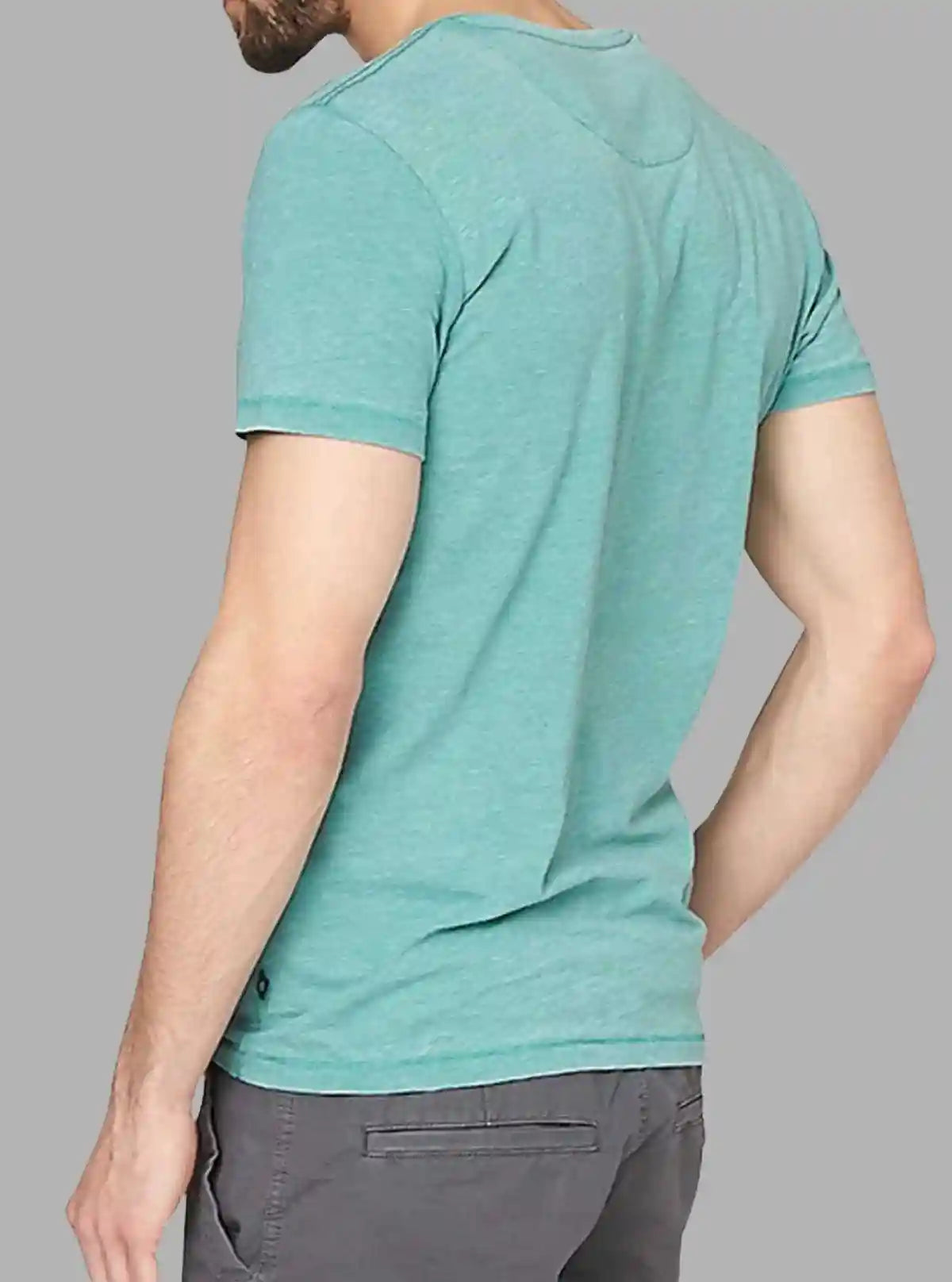 Vintage Blue V-Neck T-Shirt for Men – Casual Cotton Tee by Boer and Fitch | Buy Online at  Boer and Fitch