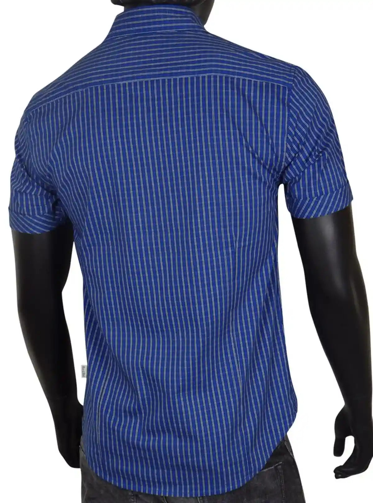 Blue Striped Slim Fit Shirt for Men – Smart Casual by Boer and Fitch | Buy Online at gep32c-qs.myshopify.com