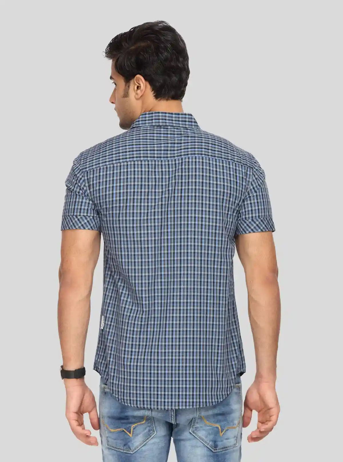 Men's Blue Casual Shirt – Fresh, Comfortable & Everyday Essential Style | Buy Online at gep32c-qs.myshopify.com
