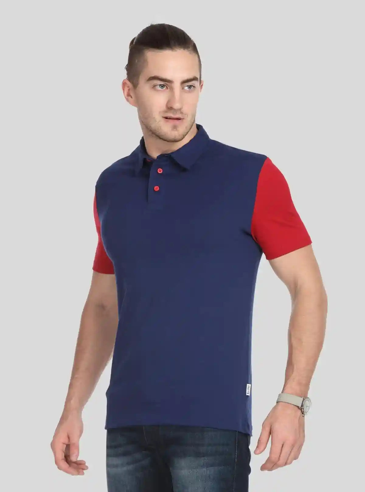 Men’s Classic Blue Polo T-Shirt – Timeless Elegance in Everyday Wear | Buy Online at  Boer and Fitch