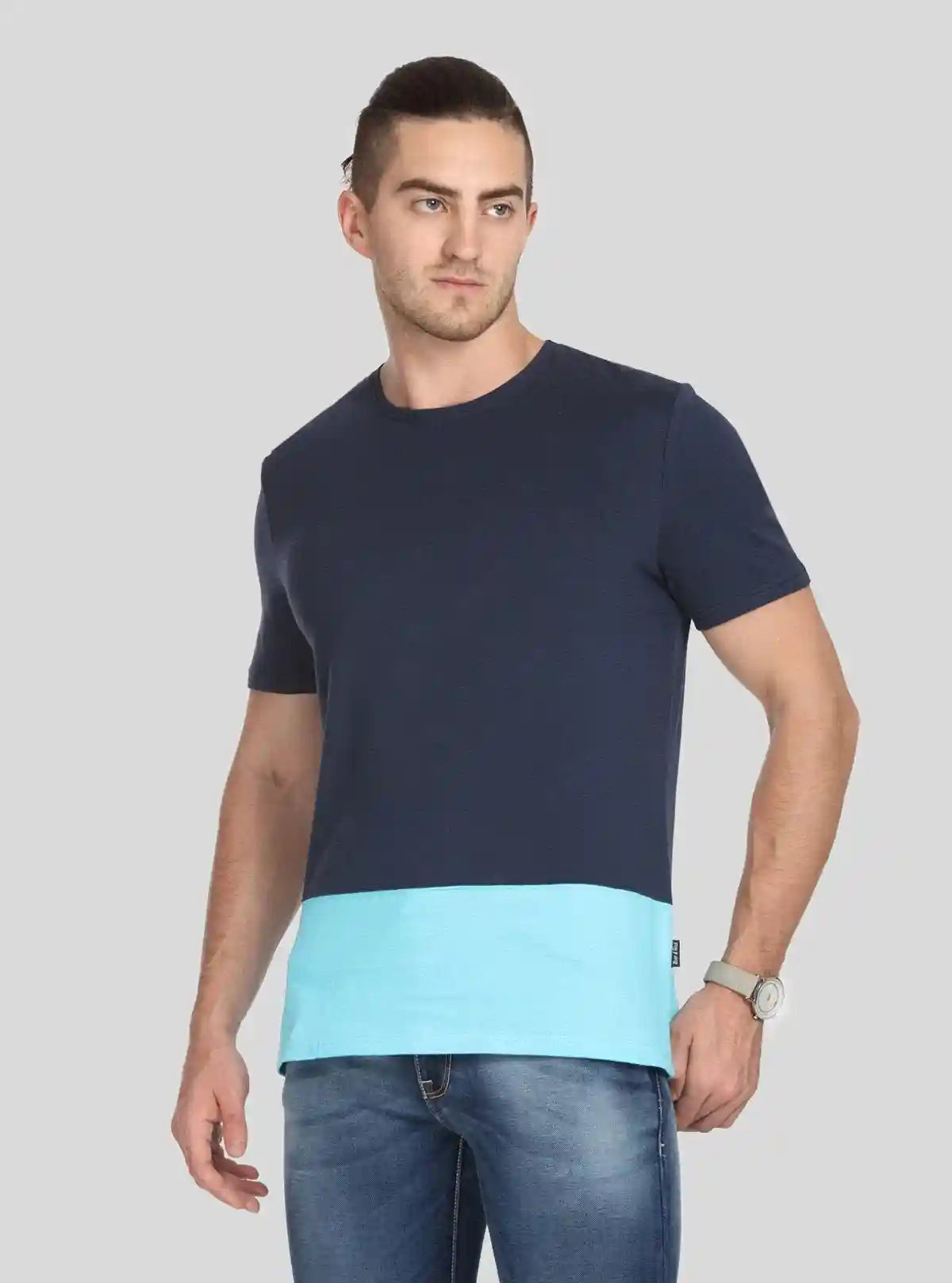 Men's Navy Classic Fit T-Shirt – Timeless Style & Everyday Comfort | Buy Online at  Boer and Fitch