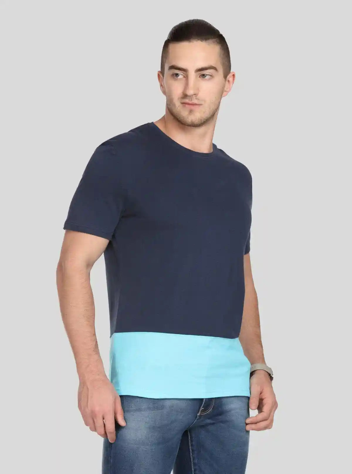 Men's Navy Classic Fit T-Shirt – Timeless Style & Everyday Comfort | Buy Online at  Boer and Fitch