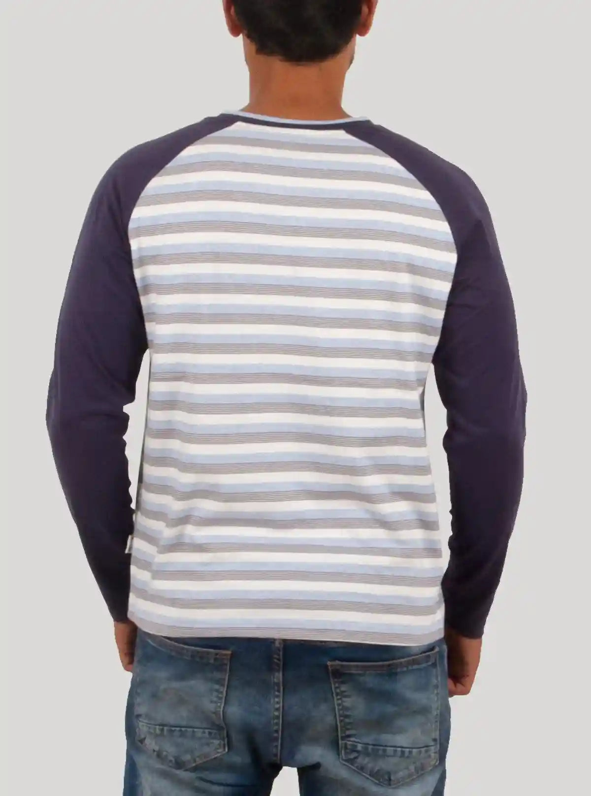 Raglan Striped T-Shirt for Men – Boer and Fitch | Buy Online at  Boer and Fitch