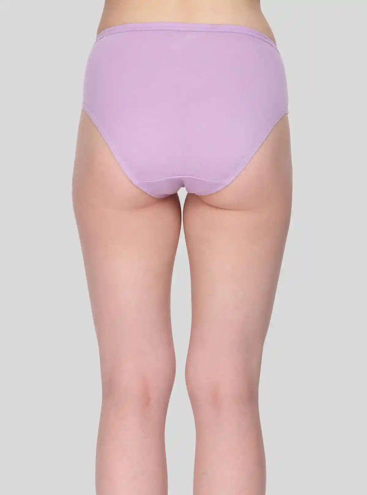 Women’s Lilac Cotton Elastane Brief – Soft Stretch Innerwear for Everyday Ease | Buy Online at  Boer and Fitch