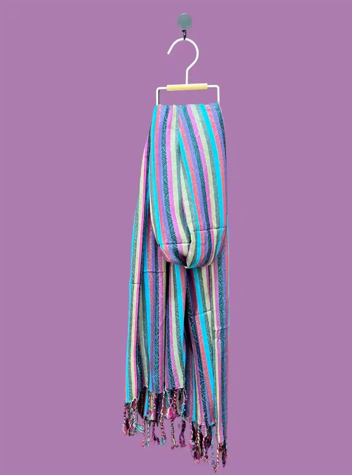 Unisex Multi-Color Viscose Blend Stole – Vibrant, Lightweight & Stylish | Buy Online at  Boer and Fitch