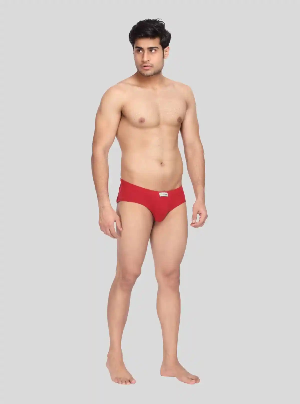 Men’s Red Cotton Briefs – Pack of 2 | Soft & Supportive Innerwear | Buy Online at  Boer and Fitch