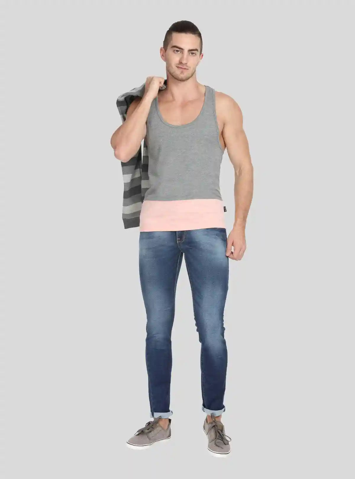 Men’s Casual Drop-Cut Sleeveless Vest – Relaxed Fit, Street-Style Essential | Buy Online at  Boer and Fitch