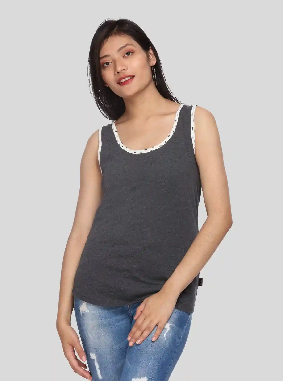 Women’s Dark Melange Tank Top – Boer and Fitch | Buy Online at  Boer and Fitch