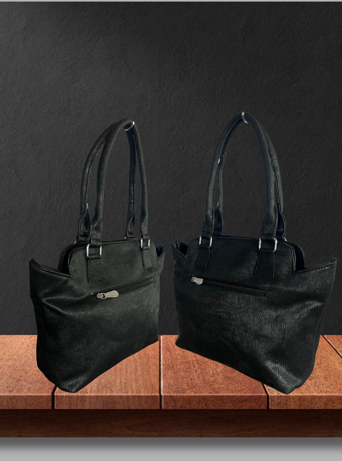 Charming Black Designer Leather Bag – Luxe Statement for Every Occasion - Boer and Fitch
