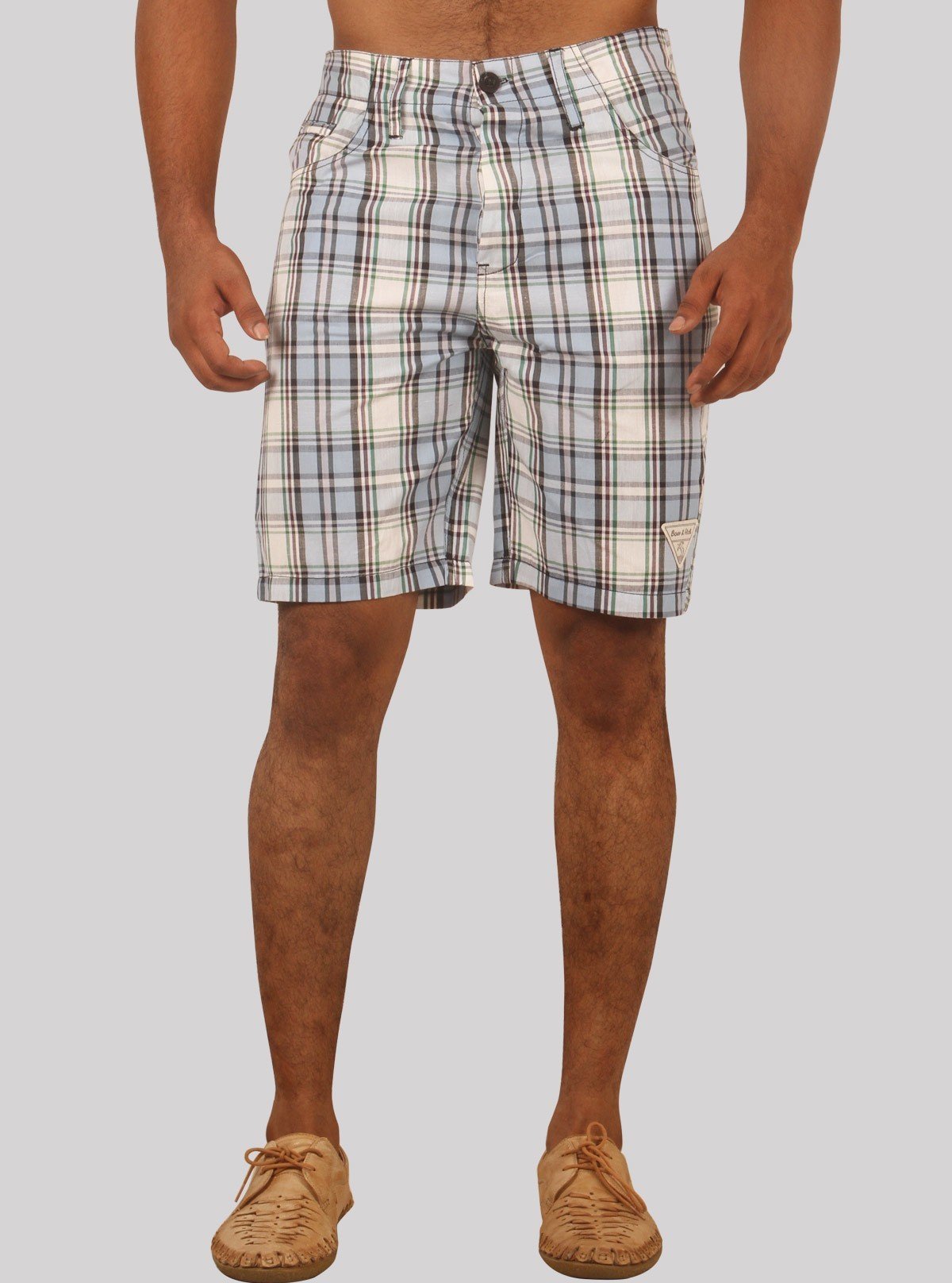 Classic Checked Shorts – Stylish Cotton Men’s Summer Shorts by Boer & Fitch - Boer and Fitch