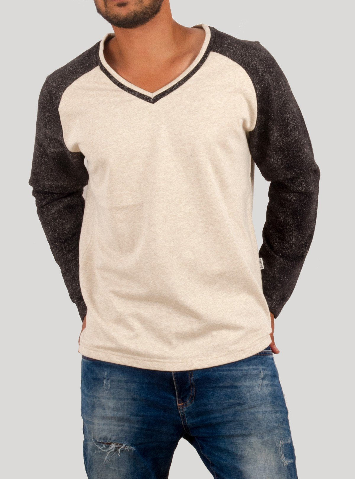 Contrast Raglan Sweatshirt for Men – Boer and Fitch - Boer and Fitch