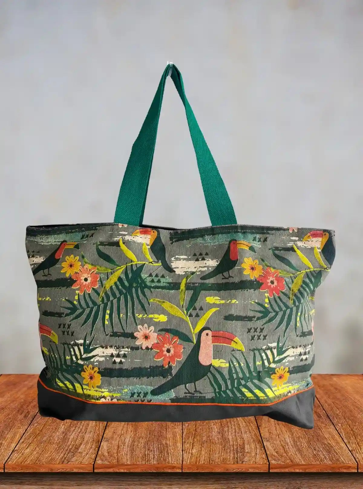 Green Hawaii Print Bag – Tropical Vibe Tote for Travel & Daily Style | Buy Online at  Boer and Fitch